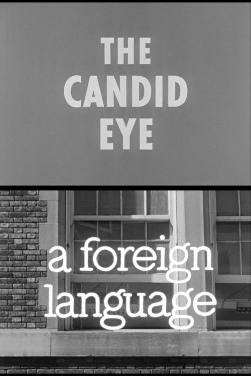 A Foreign Language (1958) poster