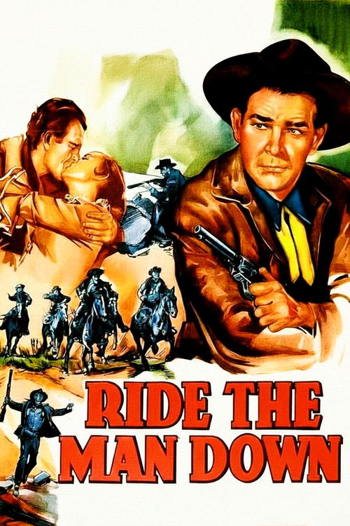 Ride the Man Down (1952) poster
