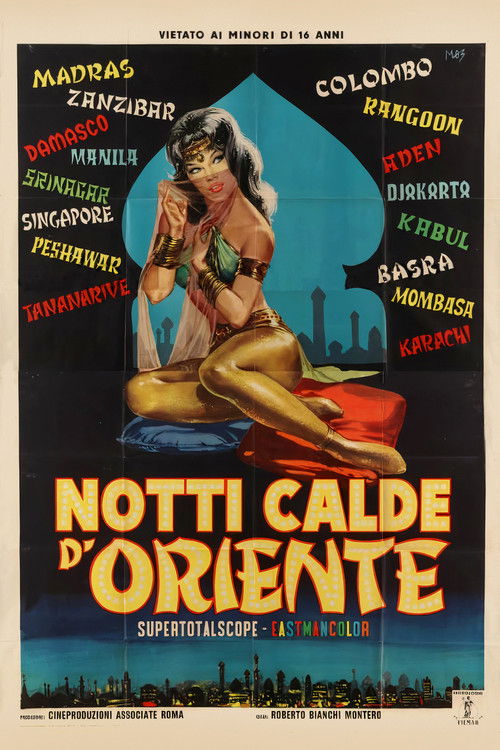 Notti calde d'Oriente (1962) poster