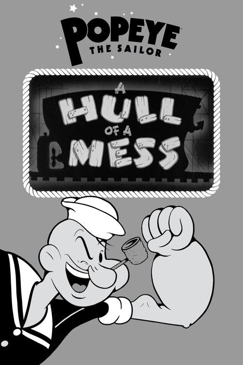 A Hull of a Mess (1942) poster
