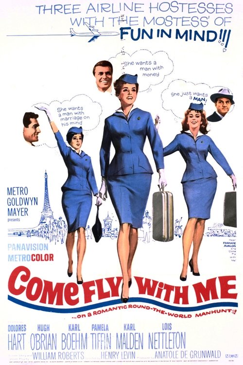 Come Fly with Me (1963) poster