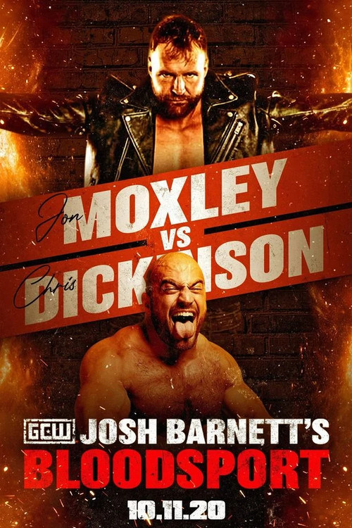 GCW Josh Barnett's Bloodsport 3 (2020) poster