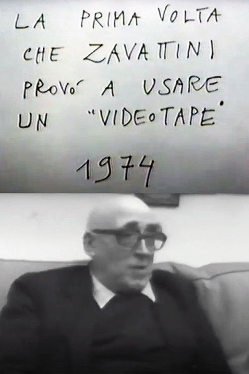 La prima volta che Zavattini provò ad usare un videotape (1993) poster