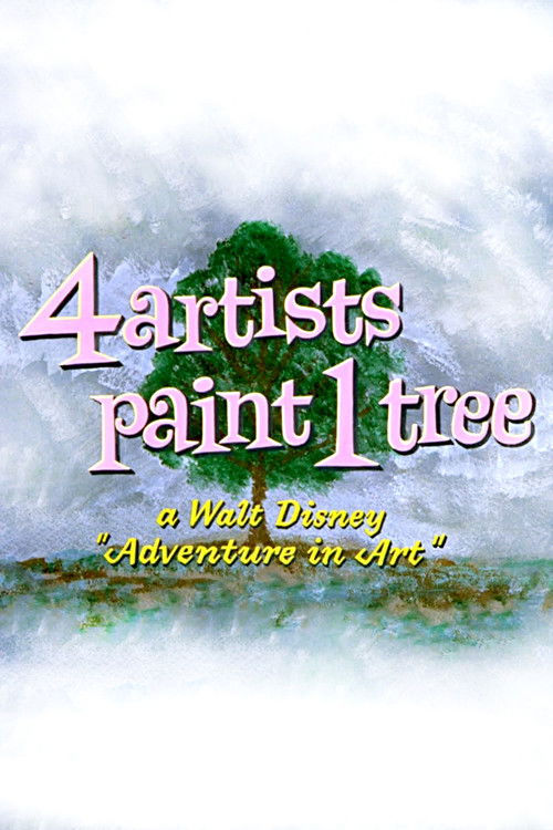 4 Artists Paint 1 Tree: A Walt Disney 'Adventure in Art' (1958) poster