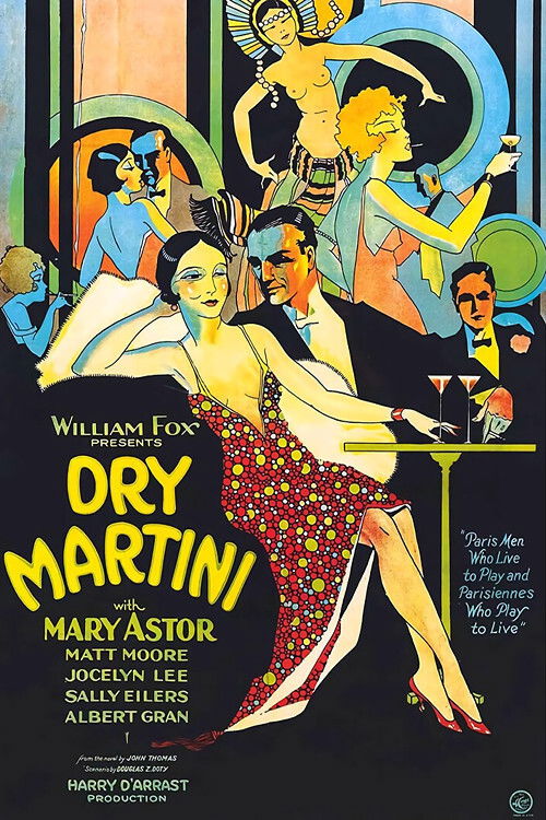 Dry Martini (1928) poster