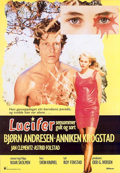 Lucifer Sensommer - gult og sort (1990) poster