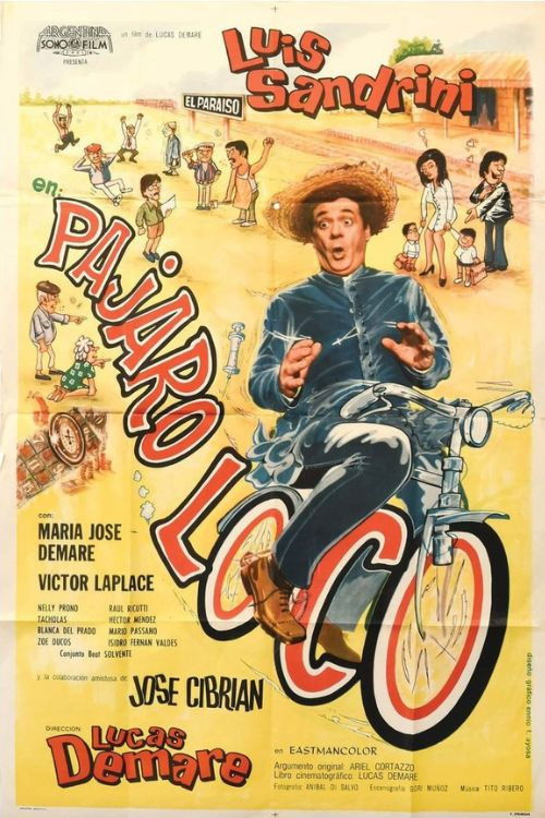 Pájaro loco (1971) poster