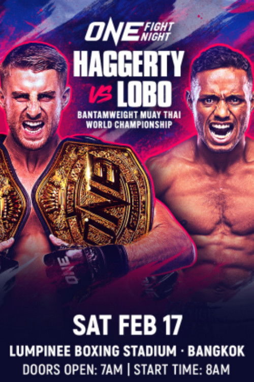 ONE Fight Night 19: Haggerty vs. Lobo (2024) poster