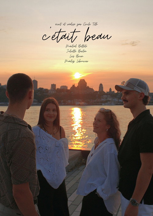 c'était beau (2025) poster