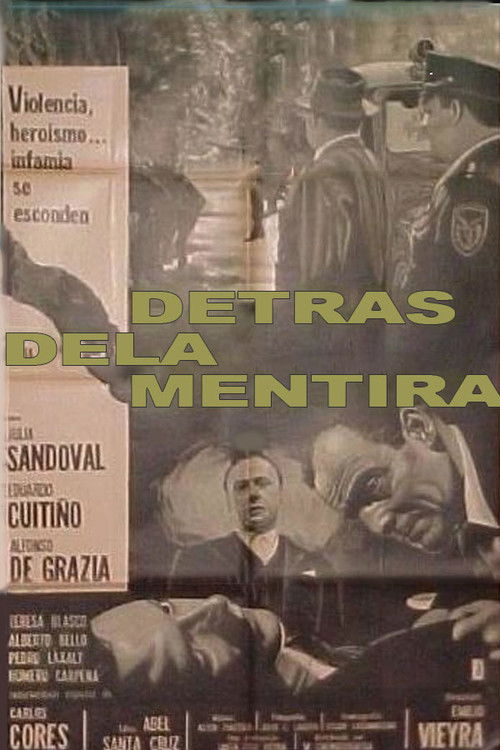 Detrás de la mentira (1962) poster