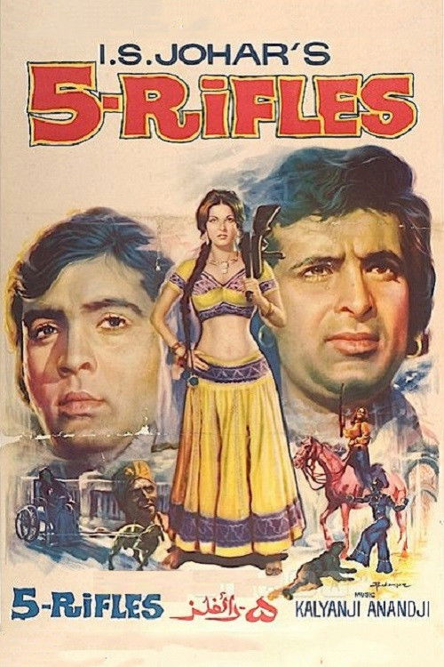 5 Rifles (1974) poster