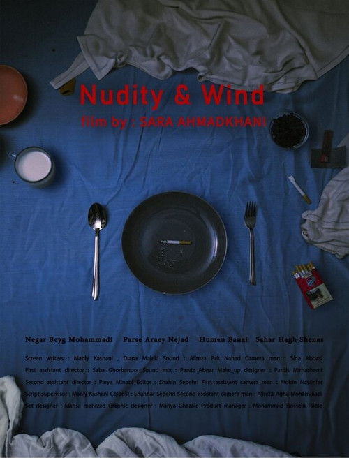 Nudity and wind poster
