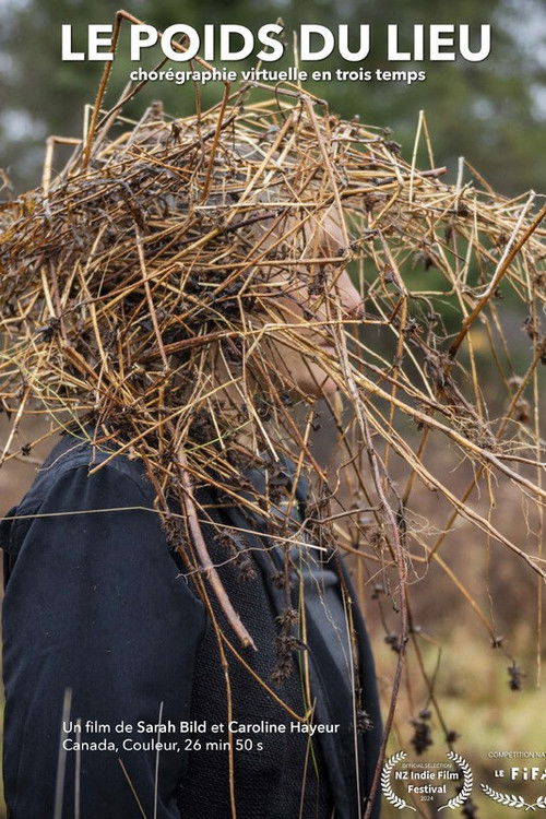 Le Poids du lieu, a virtual choreography in three acts. Act II: Field poster