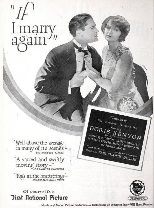 If I Marry Again (1925) poster