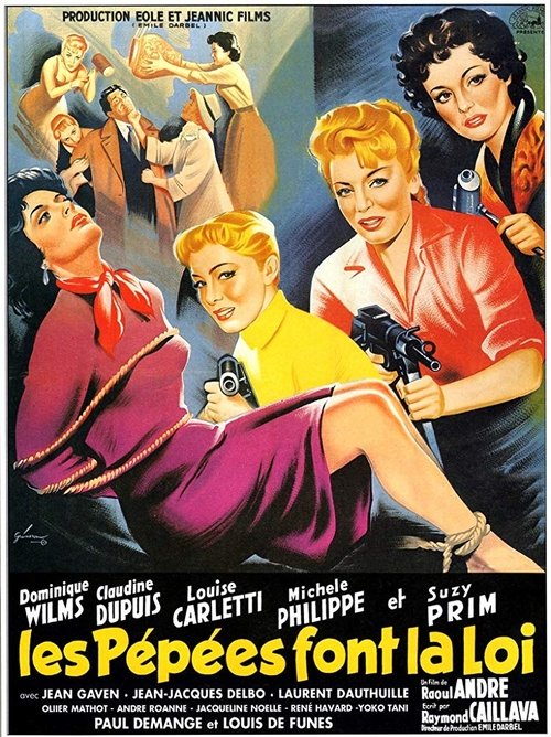 The Babes Make the Law (1955) poster