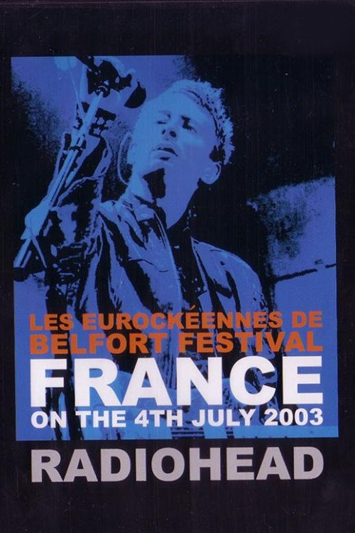 Radiohead aux Eurockéennes (2003) poster