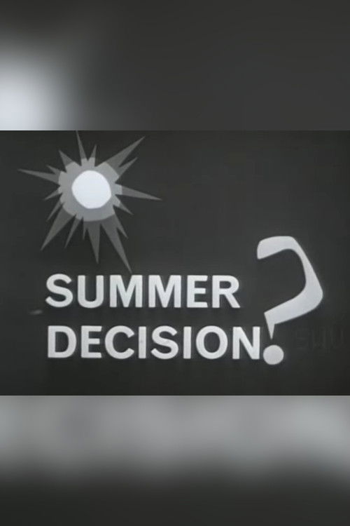 Summer Decision (1965) poster