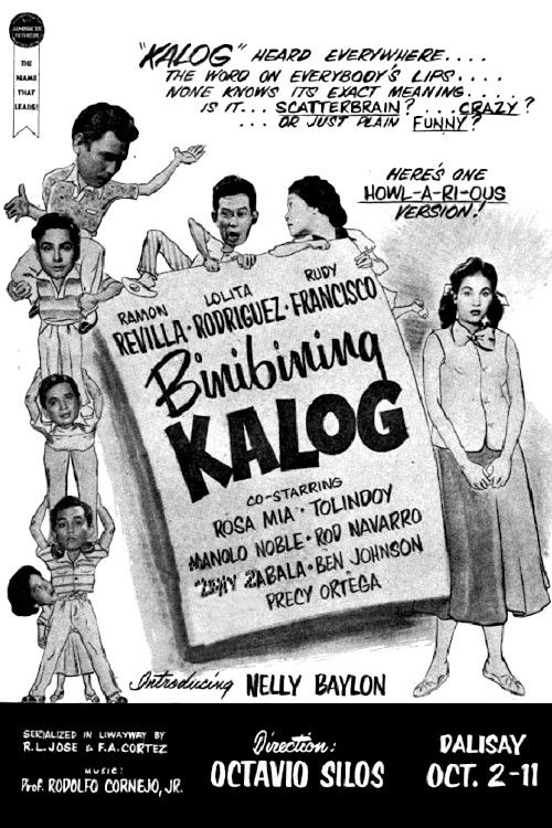 Binibining Kalog (1955) poster