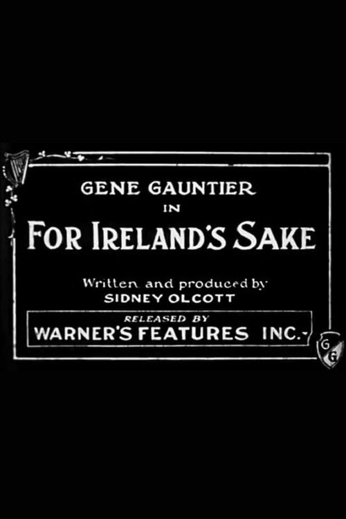 For Ireland's Sake (1914) poster