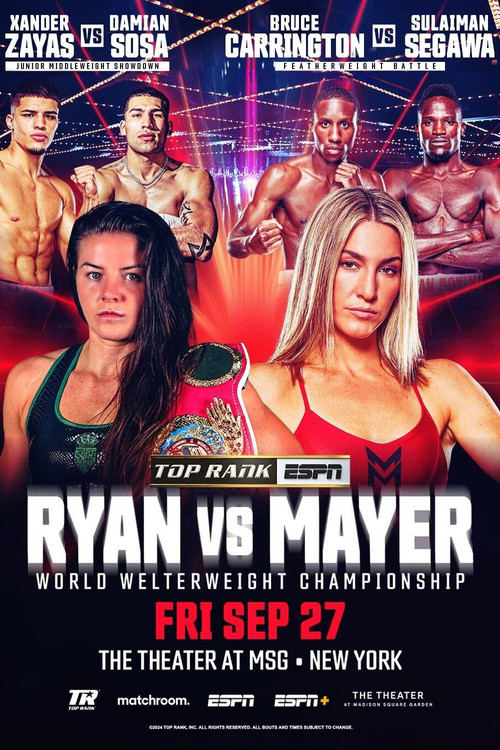 Sandy Ryan vs. Mikaela Mayer (2024) poster
