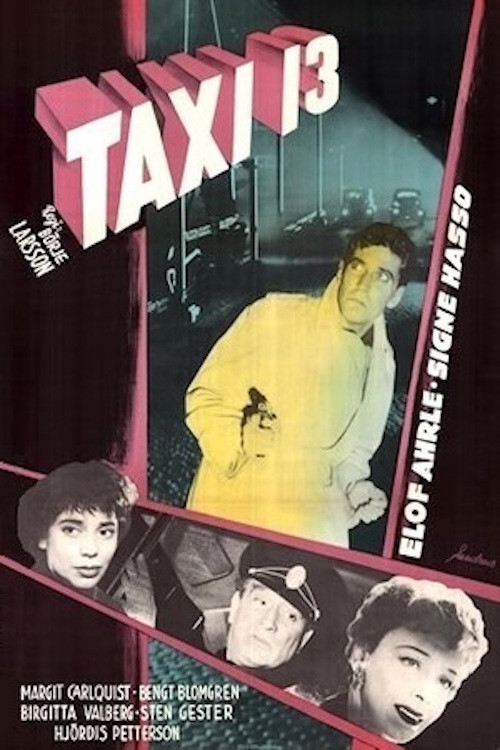 Taxi 13 (1954) poster