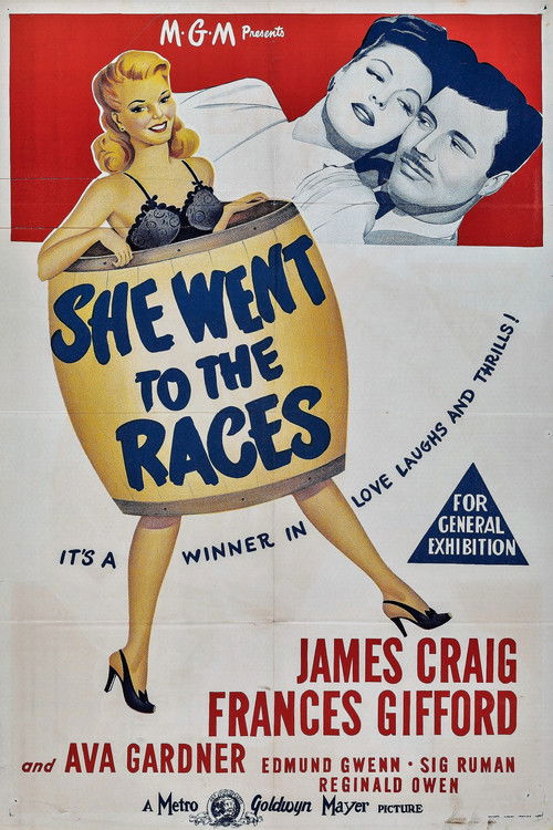 She Went to the Races (1945) poster