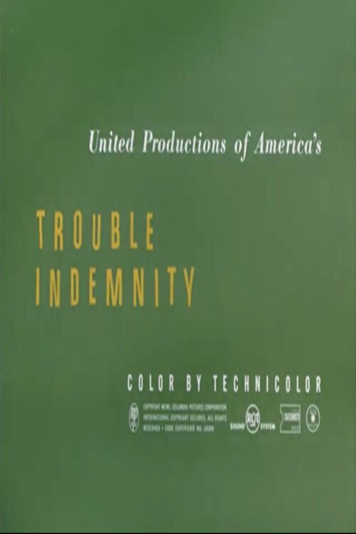 Trouble Indemnity (1950) poster