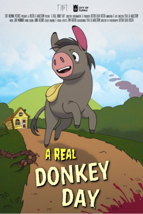 A Real Donkey Day (2024) poster