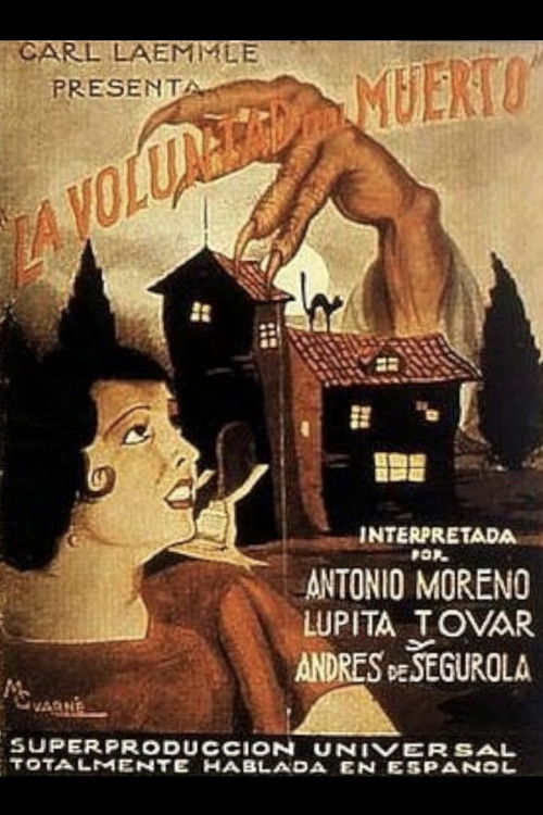 La voluntad del muerto (1930) poster