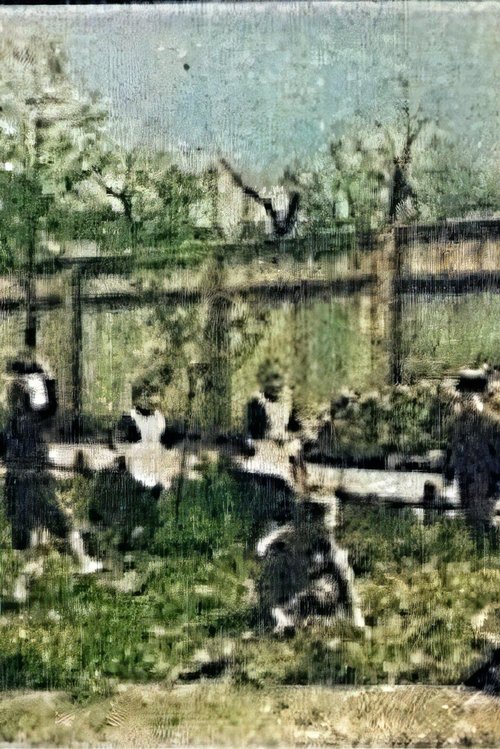 Children Playing in the Garden (1894) poster