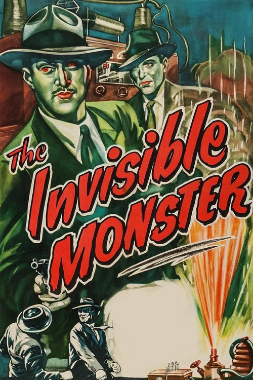 The Invisible Monster (1950) poster