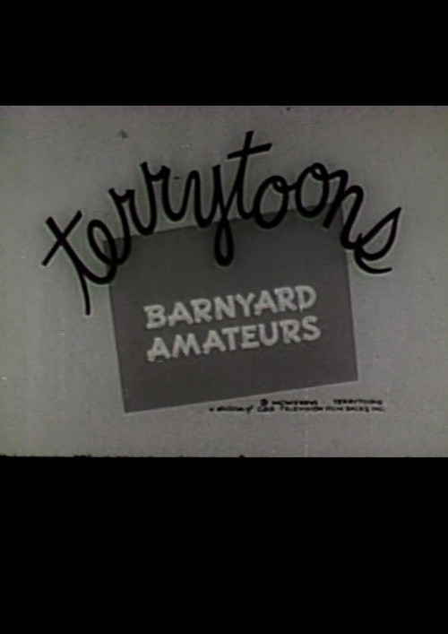 Barnyard Amateurs (1936) poster