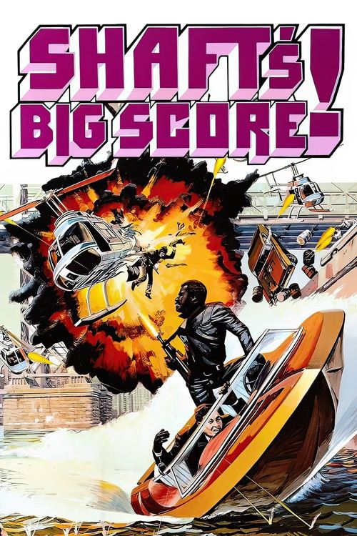Shaft's Big Score! (1972) poster