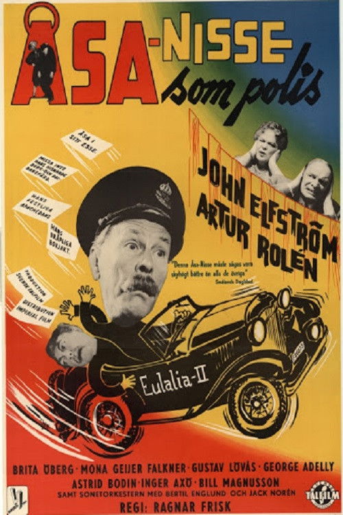 Åsa-Nisse som polis (1960) poster