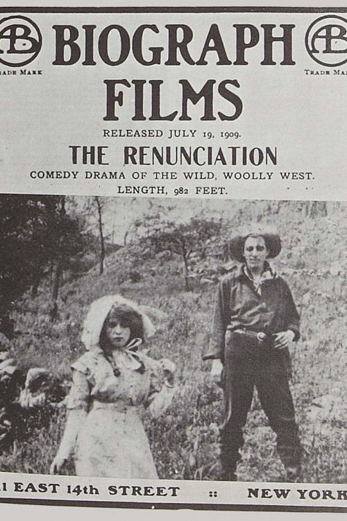 The Renunciation (1909) poster
