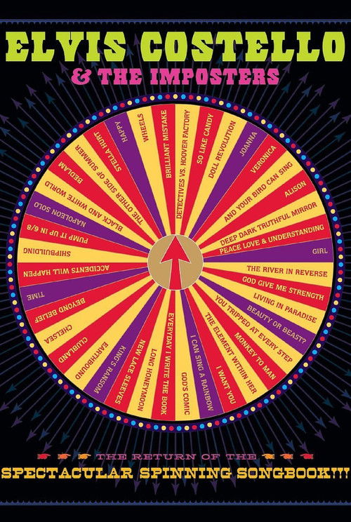 Elvis Costello & The Imposters: The Return Of The Spectacular Spinning Songbook (2012) poster
