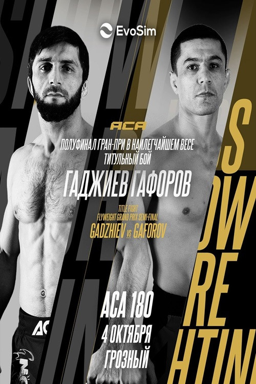 ACA 180: Gadzhiev vs. Gaforov (2024) poster