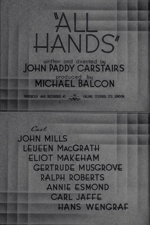 All Hands (1940) poster