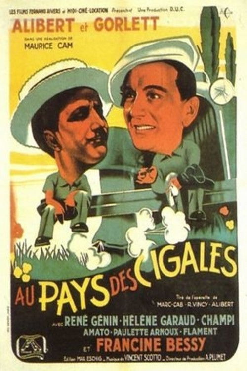Au pays des cigales (1946) poster