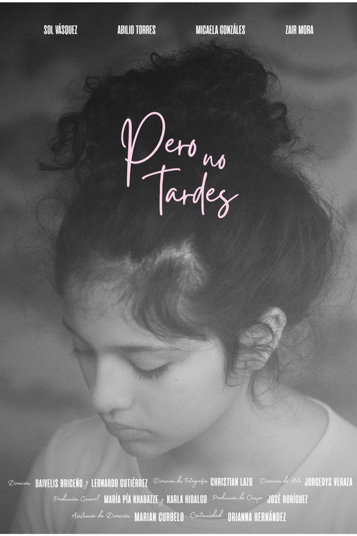 Pero no tardes (2026) poster