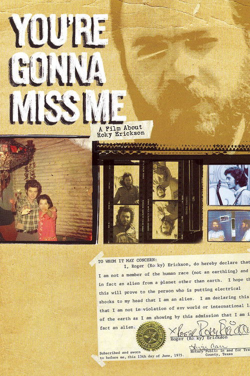 You're Gonna Miss Me: A Film About Roky Erickson (2007) poster