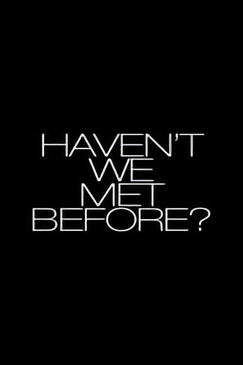 Haven't We Met Before? (2013) poster