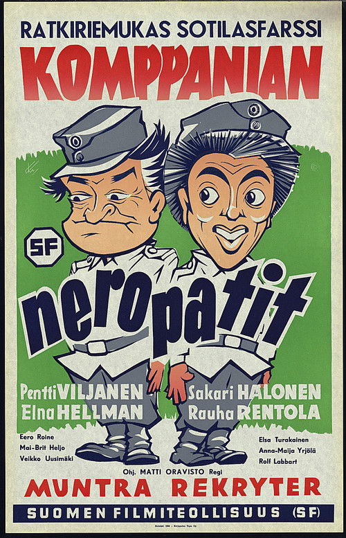 Komppanian neropatit (1952) poster