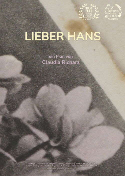 Lieber Hans (2025) poster