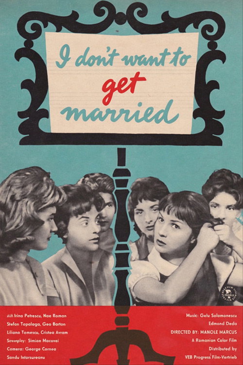 Nu vreau să mă însor (1961) poster