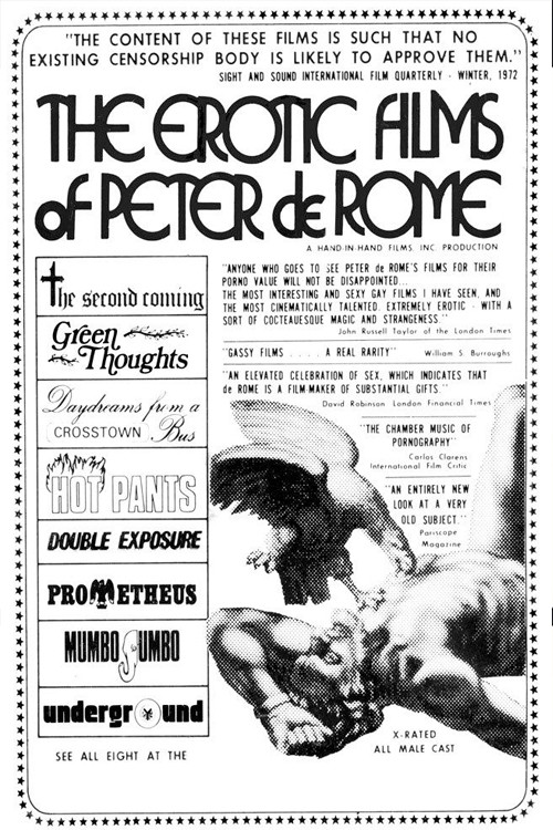 The Erotic Films of Peter De Rome (1973) poster