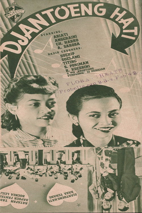 Djantoeng Hati (1941) poster