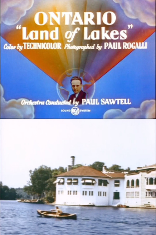 Ontario: 'Land of Lakes' (1949) poster