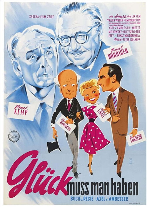 Drei, von denen man spricht (1953) poster