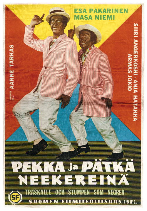 Pekka ja Pätkä neekereinä (1960) poster